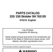 Parts Catalogs for Timberjack model 230 Skidders