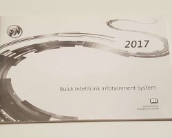 2017 Buick Cascada Intellilink Infotainment System Owner's Manual