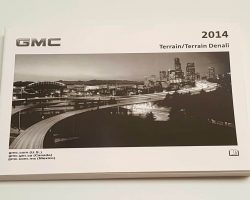 2014 GMC Terrain & Terrain Denali Owner's Manual