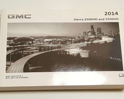 2014 GMC Sierra 2500HD & 3500HD Owner's Manual