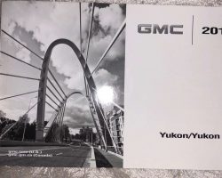 2015 GMC Yukon & Yukon XL Owner Operator User Guide Manual