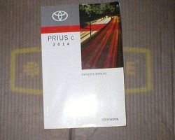 2014 Toyota Prius C Owner's Manual