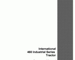 Operator's Manual for Case IH Tractors model 460