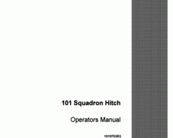 Operator's Manual for Case IH Tractors model 101