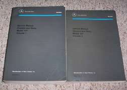 1982 Mercedes Benz 380SL & 380SLC Model 107 Chassis & Body Service Manual