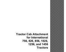 Operator's Manual for Case IH Tractors model 1026