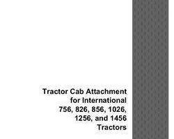 Operator's Manual for Case IH Tractors model 826