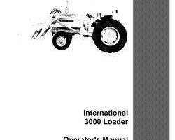 Operator's Manual for Case IH Skid steers / compact track loaders model 3000