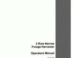 Operator's Manual for Case IH Harvester model 555