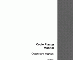 Operator's Manual for Case IH Planter model 500