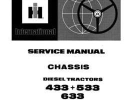 Service Manual for Case IH Tractors model 533