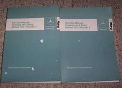 1976 Mercedes Benz 280S & 280SE Series 116 Chassis & Body Service Manual