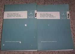 1978 Mercedes Benz 280S & 280SE Series 116 Chassis & Body Service Manual