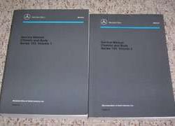 1988 Mercedes Benz 260E Series 124 Chassis & Body Service Manual