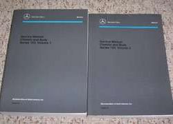 1993 Mercedes Benz 300E, 300DT, 300TDT, 300C, 300CE, 300TE & 300D, Series 124 Chassis & Body Service Manual