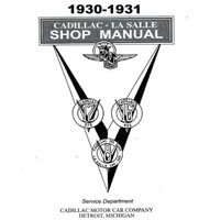 1931 Cadillac 355 Service Manual