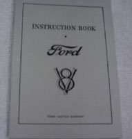 1932 Ford V8 Models Owner's Manual