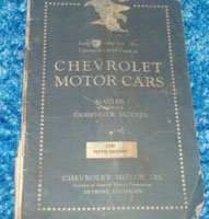 1933 Chevrolet Master Model Series CA Owner's Manual