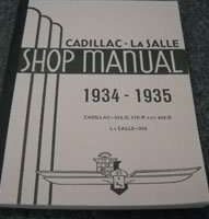 1934 Cadillac 370-D Service Manual