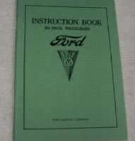 1934 Ford V8 Models Owner's Manual