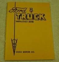 1934 Ford V8 Truck Models Owner's Manual