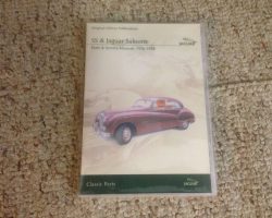 1958 Jaguar Mark VIII Parts Catalog & Service Manual DVD