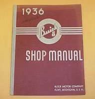 1936 Buick Limited Shop Service Manual