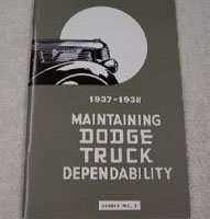 1938 Dodge Trucks Owner's Manual