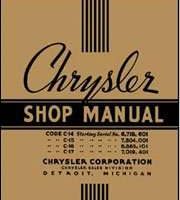1937 Chrysler Imperial, Royal & Airflow Service Manual