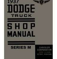 1937 Dodge Truck Series M Service Manual