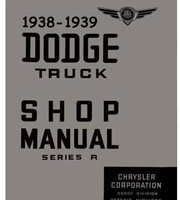 1938 Dodge Truck Service Manual