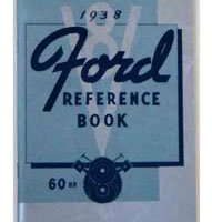 1938 Ford 60HP V8 Models Owner's Manual