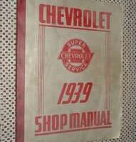 1939 Chevrolet Master Service Manual