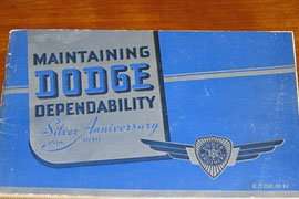 1939 Dodge Custom Owner's Manual