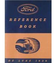 1939 Ford De Luxe Models Owner's Manual