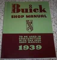 1939 Buick Century Shop Service Manual Supplement