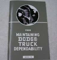 1939 Dodge Truck Owner's Manual