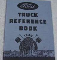 1940 Ford Truck Models Owner's Manual