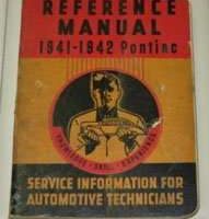 1942 Pontiac Streamliner Service Manual