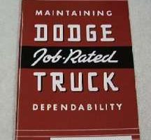 1942 Dodge Truck Owner's Manual