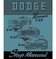 1947 Dodge Deluxe Shop Service Repair Manual