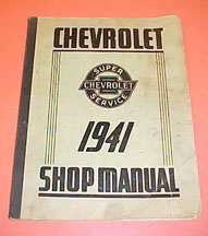1941 Chevrolet Deluxe Service Manual