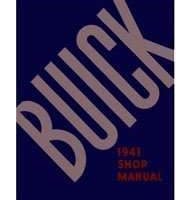 1941 Buick Century Shop Service Manual