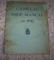 1941 Cadillac Series 61 Service Manual Supplement
