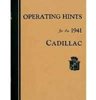 1941 Cadillac Series 63 Owner's Manual