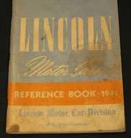 1941 Lincoln Custom Owner Operator User Guide Manual