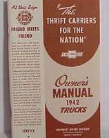 1942 Chevrolet Trucks Owner's Manual