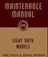 1946 GMC Truck Light Duty Models Shop Service Repair Manual