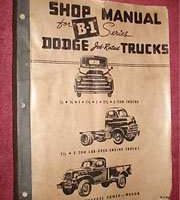 1948 Dodge Power Wagon Service Manual