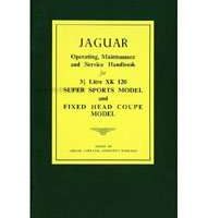 1951 Jaguar XK120 Owner's Manual